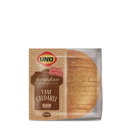 Uno Fırından Tam Çavdarlı Ekmek 450 Gr nin resmi