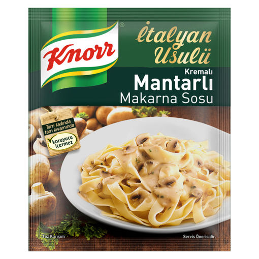 Knorr Kremalı Mantarlı Makarna Sosu 52 Gr nin resmi