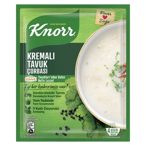 Knorr Kremalı Tavuk Çorbası 65 Gr nin resmi