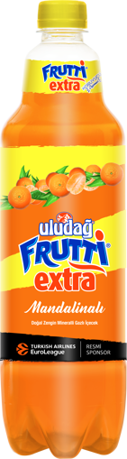 Uludağ Frutti Extra Mandalina Aromalı Maden Suyu 1 Lt nin resmi