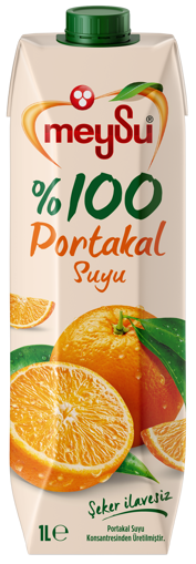 Meysu %100 Portakal Suyu 1 Lt nin resmi