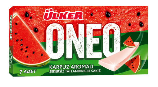 Oneo Karpuz Aromalı Draje Sakız 14 Gr nin resmi