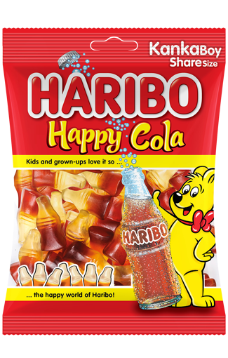 Haribo Happy Cola(Kola) 80 Gr nin resmi