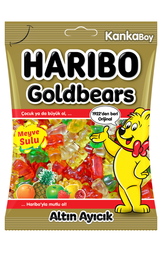 Haribo Goldbears(Altın Ayıcık)80 Gr nin resmi