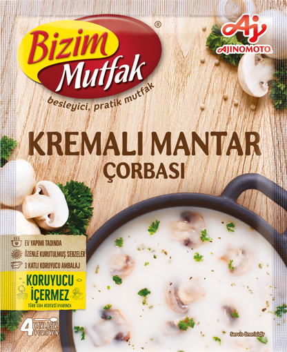 Bizim Mutfak Kremalı Mantar Çorbası nin resmi