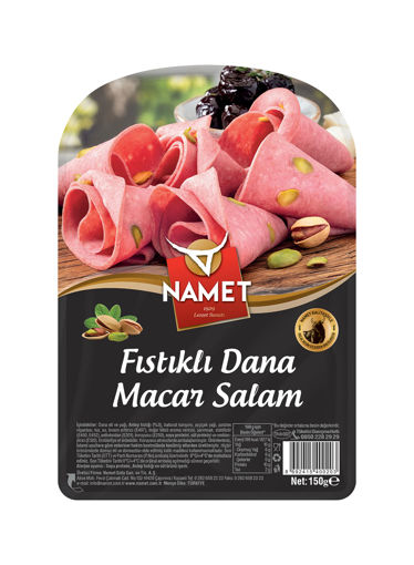 Namet Fıstıklı Dana Salam 150 Gr nin resmi