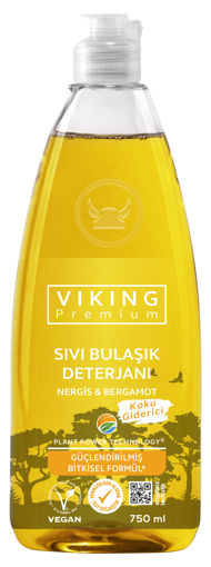 Viking Premium Nergis&Bergamot Kokulu Sıvı Bulaşık Deterjanı 750 Ml nin resmi