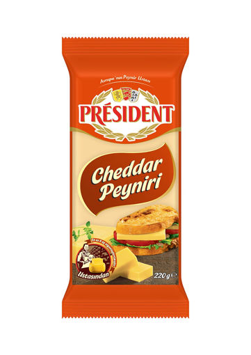 President Cheddar Peyniri 220 Gr nin resmi