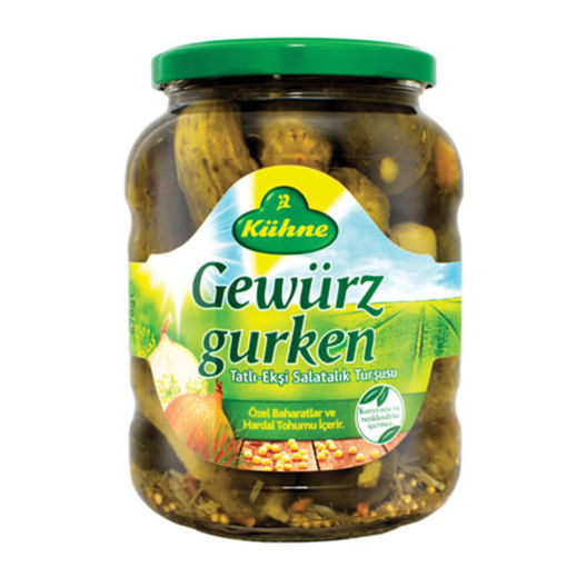 Kühne Alman Türü Salatalık Turşusu 670 Gr nin resmi