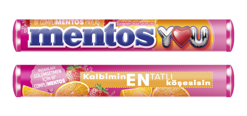 Mentos Meyveli Stick Şeker 37,5 Gr nin resmi