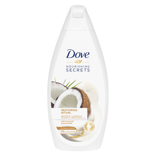 Dove Hindistan Cevizi Yağı&Badem Sütü Özü Duş Jeli 500 Ml nin resmi