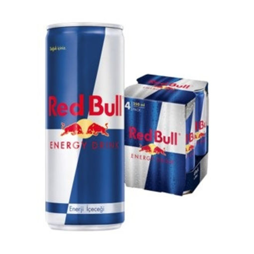 Red Bull Enerji İçeceği 4*250 Ml nin resmi