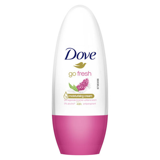 Dove Go-Fresh Nar Kokulu Roll-On Deodorant nin resmi
