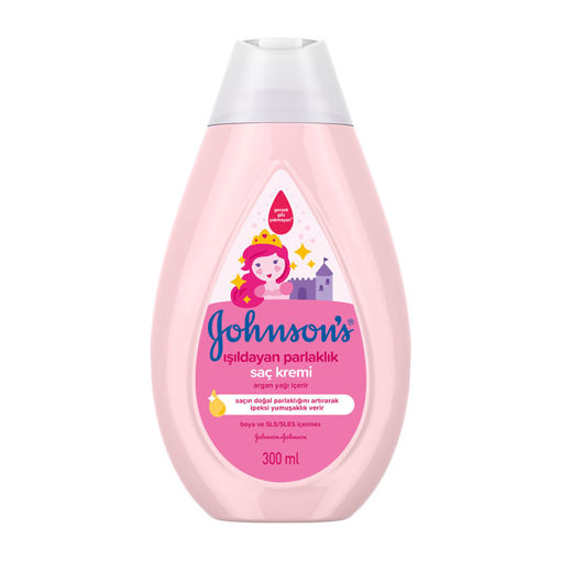 Johnson's Baby Işıldayan Parlaklık Saç Kremi 300 Ml nin resmi