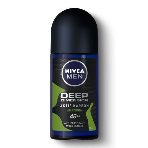 Nivea Men Deep Dimension Amazonia Roll-On Deodorant 50 ML nin resmi