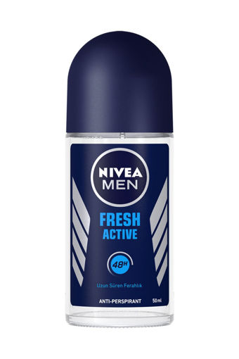 Nivea Men Fresh Active Roll-On Deodorant 50 Ml nin resmi