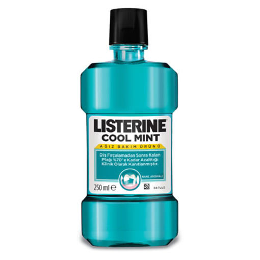 Listerine Cool Mint Nane Aromalı Ağız Bakım Suyu 250 Ml nin resmi