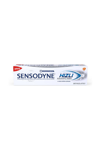 Sensodyne Hızlı Rahatlama Beyazlatıcı Diş Macunu 75 Ml nin resmi