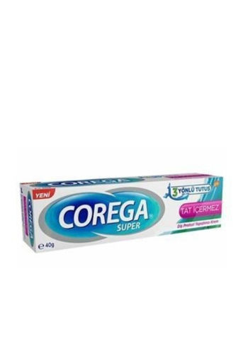 Corega Super Tat İçermez Diş Protezi Yapıştırıcı Krem 40 Ml nin resmi