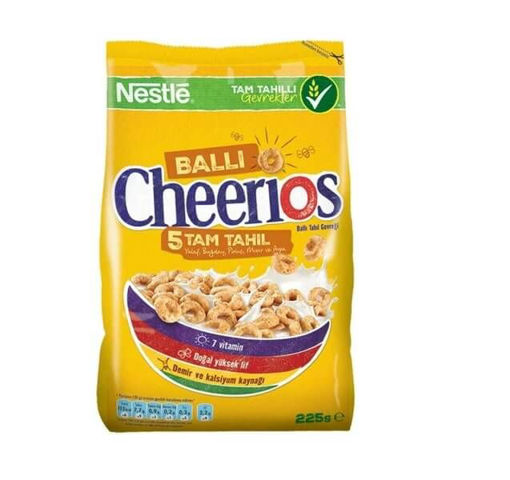 Nestle Cheerios Ballı Tahıl Gevreği 225 Gr nin resmi