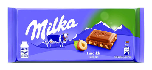 Milka Fındıklı Çikolata 80 Gr nin resmi