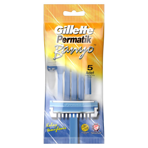 Gillette Permatik Banyo Tıraş Bıçağı 5'li nin resmi