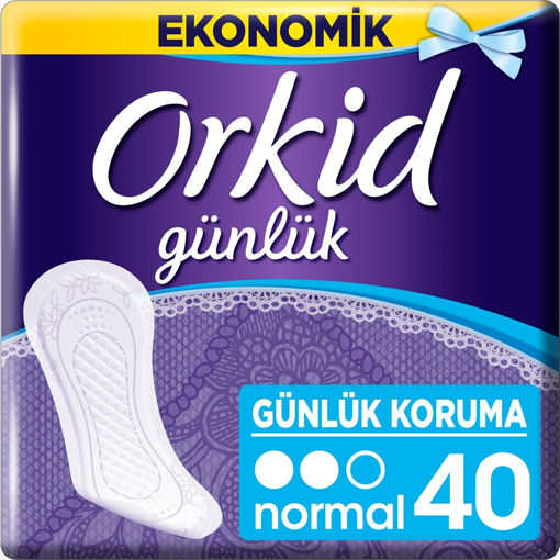 Orkid Deo Fresh Normal Günlük Hijyenik Ped 40'lı nin resmi