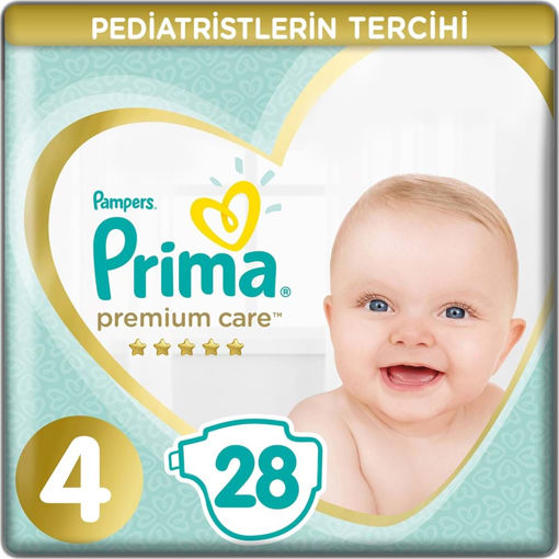 Prima Premium Care 4 Numara Maxi Bebek Bezi 28'li nin resmi