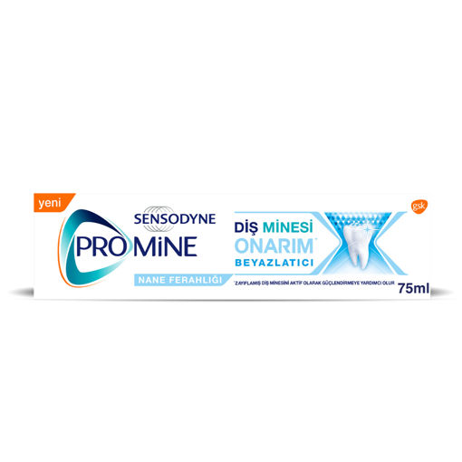 Sensodyne Promine Diş Minesi Onarım Beyazlatıcı Diş Macunu 75 Ml nin resmi