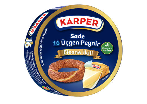 Karper Üçgen Peynir 16*12,5 Gr nin resmi