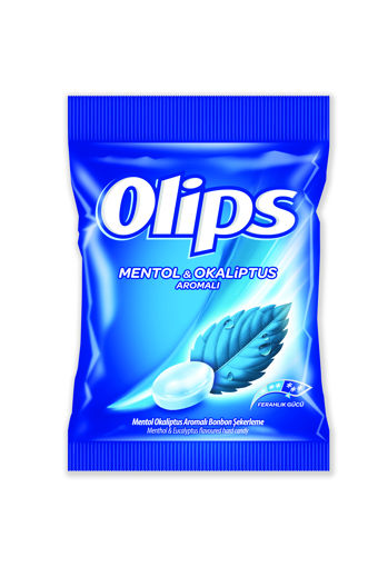 Olips Mentol&Okaliptüs Aromalı Draje Şeker 76 Gr nin resmi