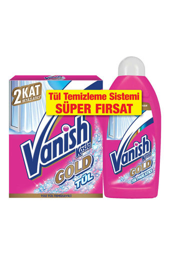 Vanish Kosla Tül Temizleyici 450 Gr + Tül Parlatıcı 500Ml nin resmi