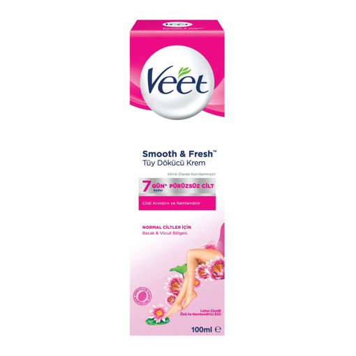 Veet Normal Ciltler İçin Tüy Giderici Krem 100 Ml nin resmi