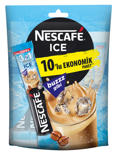 Nescafe 3ü 1 Arada Ice 10*13,8 Gr nin resmi