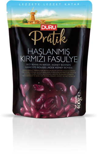 Duru Pratik Haşlanmış Kırmızı Fasulye 400 Gr nin resmi