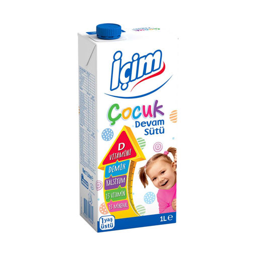 İçim Çocuk Devam Sütü 1000 Ml nin resmi
