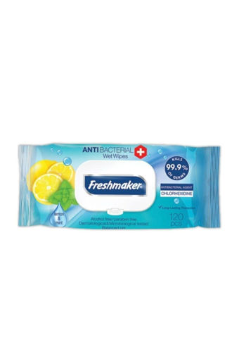 Freshmaker Antibakteriyel Islak Havlu 120'li nin resmi