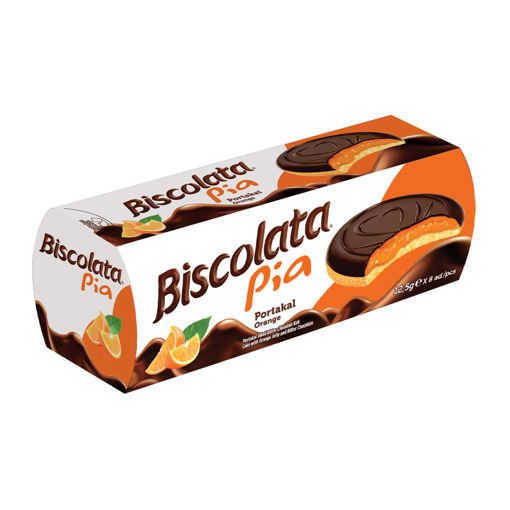 Biscolata Pia Portakallı Kek 100 Gr nin resmi