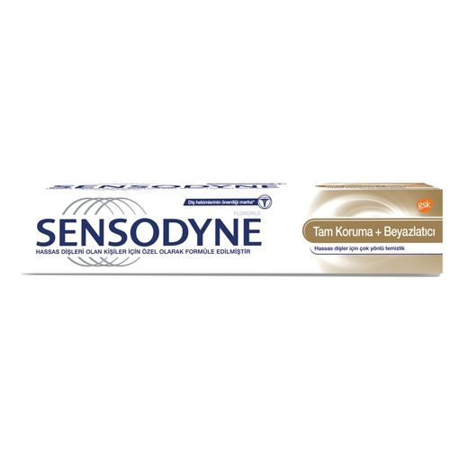 Sensodyne Tam Koruma+Beyazlatıcı Diş Macunu 75 Ml nin resmi