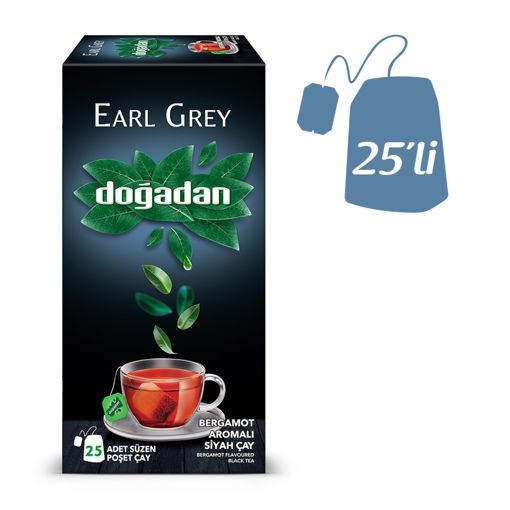 Doğadan Earl Grey Bardak Poşet Çay 25'li nin resmi