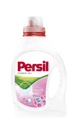 Persil Power Gülün Büyüsü Beyazlar için Jel Deterjan 15 Yıkama nin resmi