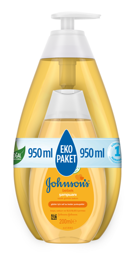 Johnson's Baby Şampuan 750 Ml+200 Ml nin resmi