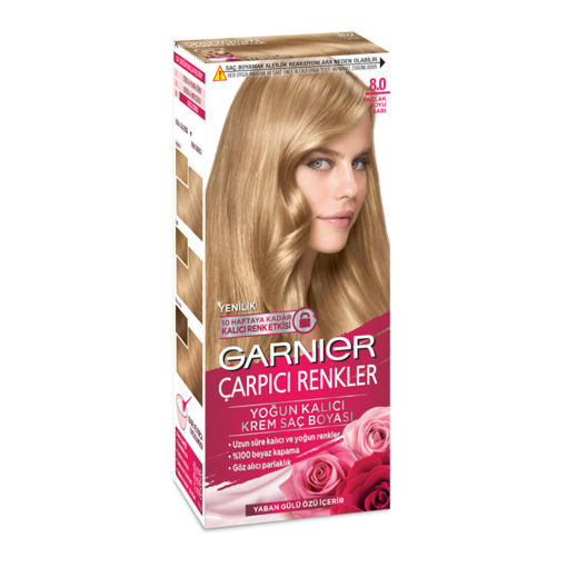 Garnier Çarpıcı Renkler 8.0 Parlak Koyu Sarı Saç Boyası nin resmi