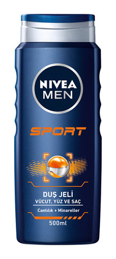 Nivea Men Sport Saç ve Vücut Şampuanı 500 Ml nin resmi