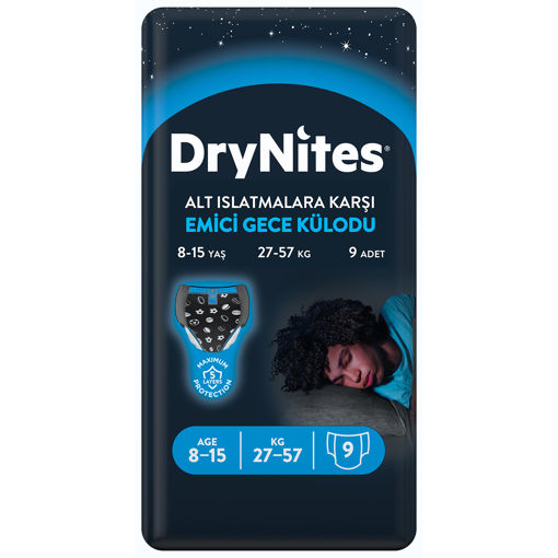 Huggies Drynites Gece Külodu (8-15 yaş) 9'lu nin resmi