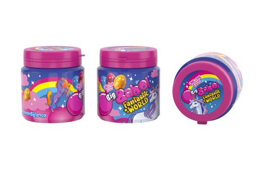 Big Babol Fantastic World Unicorn Sakız 90 Gr nin resmi