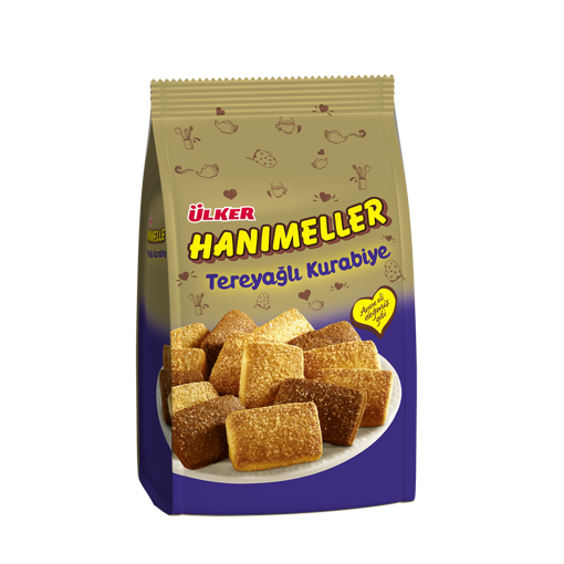 Ülker Hanımeller Tereyağlı Kurabiye 152 Gr nin resmi