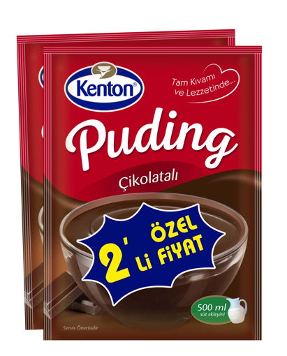 Kenton Çikolata Aşkı Çikolatalı Puding 2*100 Gr nin resmi