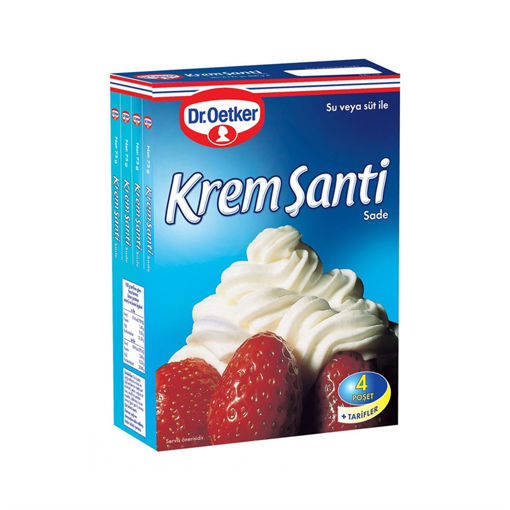 Dr.Oetker Sade Krem Şanti 4'lü 72 Gr nin resmi