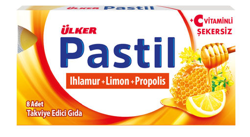 Ülker Pastil Ihlamur+Limon+Propolis 8'li 22,4 Gr nin resmi